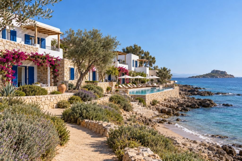 Asteri Bay hotel by the sea